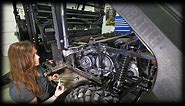 How to change/replace/inspect the drive belt on Kawasaki Mule | Maintenance Matters | SuperATV