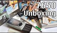 Nokia 7650 Unboxing 4K with all original accessories NHL-2NA
