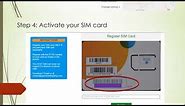 How to Activate Your Sim Card