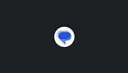 New Google Messages icon comes to the web with animated splash screen