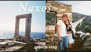 visiting the largest cycladic island | naxos greece vlog 🇬🇷 beaches, best food spots & ancient ruins