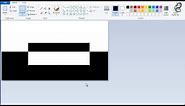 How to invert colors in paint in Windows 10