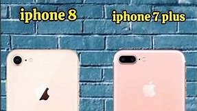 iphone 7 plus vs iphone 8 comparison