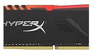 HyperX Fury 8GB 3000MHz DDR4 CL15 DIMM 1Rx8 RGB XMP Desktop Memory Single Stick HX430C15FB3A/8
