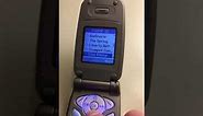 Old LG VX4400 Cell Phone 2002