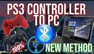 PS3 CONTROLLER TO PC BLUETOOTH AND USB 100% WORKING METHOD