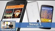 Nexus 5: Análisis de sus características (en Español)
