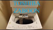 TOSHIBA ZABOON AW-7D8(W) 東芝洗濯機運転動画