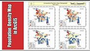 Population Density Map || Comparative Population Density Map and Population Distribution Map