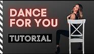 Dance For You - Beyoncé | TUTORIAL | Step by Step | Chair Dance