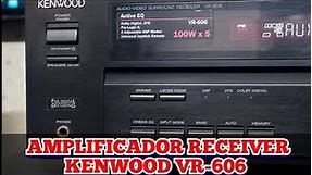 AMPLIFICADOR RECEIVER KENWOOD VR-606 ( DOLBY DIGITAL )