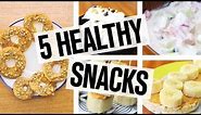 5 Healthy Snack Ideas, Low Calorie Snacks