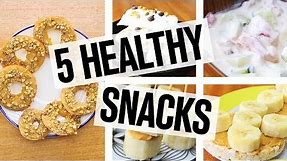 5 Healthy Snack Ideas, Low Calorie Snacks