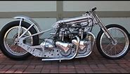 Twin Engine Motorcycle Dragster Stage Fright Triumph Bonneville Tiger T110 T120