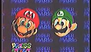 Super Mario 64 Title Screen With Luigi Head