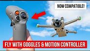 DJI MINI 3 PRO | NEW FIRMWARE - Fly Using Goggles & Motion Controller