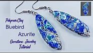 Polymer Clay Jewellers: BlueBird Azurite Gemstone Jewelry Tutorial / LoviCraft