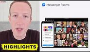 Watch Mark Zuckerberg reveal Zoom competitor, Messenger Rooms