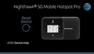 Learn How to Reset device on Your Netgear Nighthawk 5G Mobile Hotspot Pro | AT&T Wireless