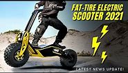 Top 10 Fat Tire Electric Scooters of Today: Larger Wheels Grip Better in Dirt?