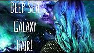 DIY Deep Sea Galaxy Hair! How To Tutorial ¦ The Corner of Craft