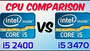 i5 2400 vs i5 3470 Full Cpu Comparison | Which One Is Best In Gaming?