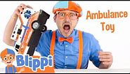 Learn Colors with an Ambulance Toy | Blippi Full Episodes | Educational Videos for Kids |Blippi Toys