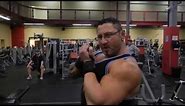 Close-grip lat pulldowns for biceps