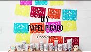 How to make papel picado (Free template)