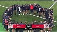 Cymru vs USA : English Language | WRU TV