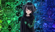 Emo Anime Girl Live Wallpaper - MoeWalls