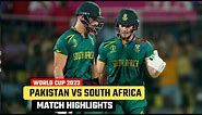 Pakistan vs South Africa World Cup 2023 Match Highlights | Pak vs SA Match Highlights 2023