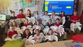 1st Graders have Wings!! Mrs. Nocera’s 1st grade class earned their wings by completing 1st grade Reading Roots. They all had passed 💯 % on their 2nd grade sight word list. Now they will soar into 2nd grade reading called Wings!!