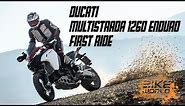 2019 Ducati Multistrada 1260 Enduro First Ride, The 250kg Panigale On Stilts