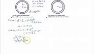Finding the Area Between Two Concentric Circles