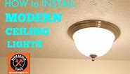 How to Install Modern Ceiling Lights