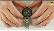 Pulsar PT3395 Analog Quartz Chronograph watch battery replacement and review