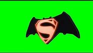 Batman vs Superman logo chroma