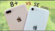 iPhone SE (2020) Vs iPhone 8 Plus CAMERA TEST! (Photo / Video Comparison)