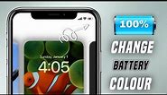How To Change iPhone Battery Color | How To Change Battery Colour in iPhone |