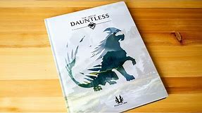The Art of Dauntless (book flip)