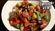Roasted Vegetable Salad Recipe | Quick & Easy Baked Veg Salad | Ruchi's Kitchen