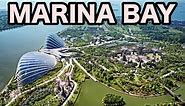 Marina Bay Gardens in Singapore 4K