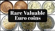 Rare Euro coins that are worth thousands