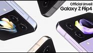 Galaxy Z Flip4: Unveiling | Samsung