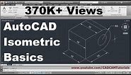 AutoCAD Isometric Drawing Basics