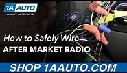 What to do and not When Installing (Car Stereo Wiring)