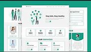 Complete Responsive Hospital Website Design Template Using HTML - CSS - JavaScript || Step By Step