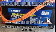 200AH Kings Lithium Battery Review