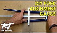 Make A DIY Fork Alignment Gauge - Cheap & Easy!
